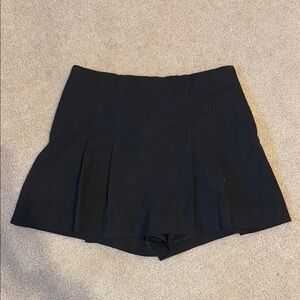 Chic Black Mini Skort